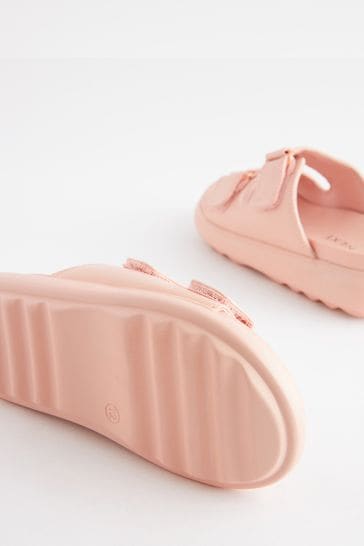 Buy Nude Pink Chunky Double Strap Sandals from Next Austria