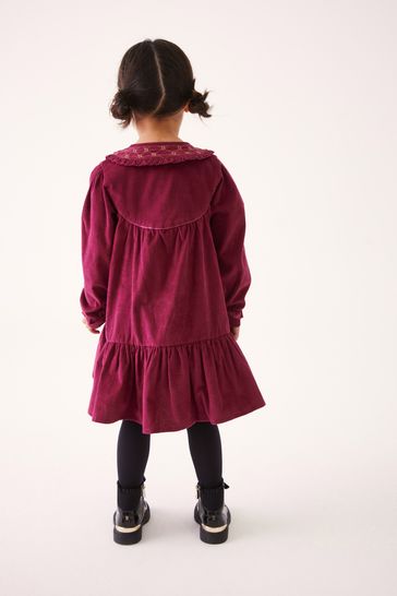 Ted baker burgundy hot sale velvet dress