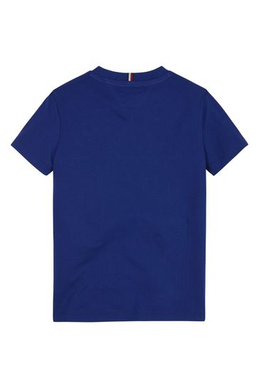 Tommy Hilfiger Blue Essential Colourblock T Shirt