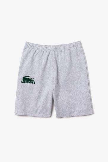 Grey shop lacoste shorts