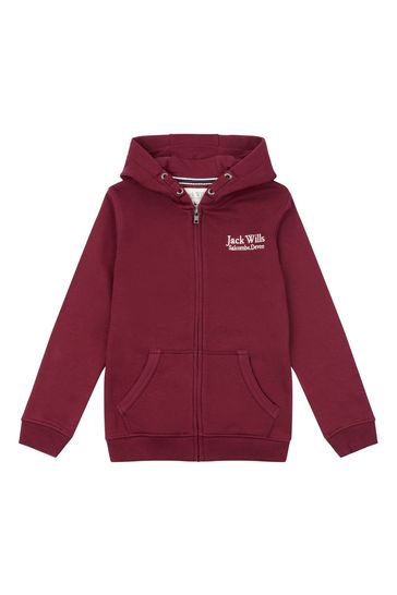 Jack wills red hoodie discount