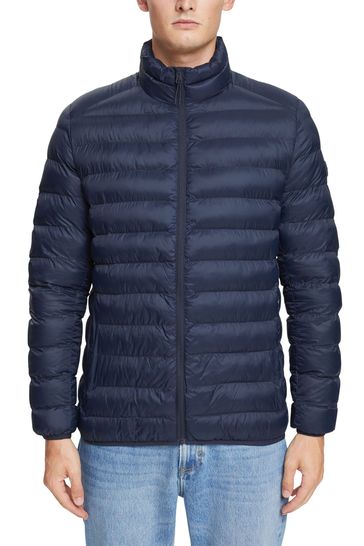 Esprit Blue Outdoor Puffer Jacket