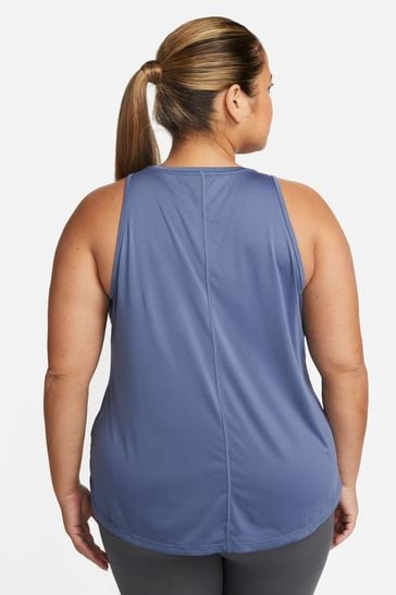 Nike navy online tank top