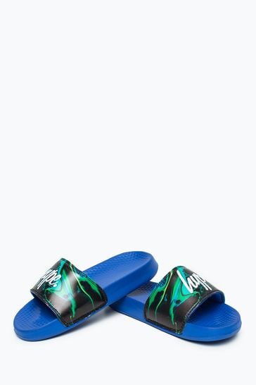 Mens top hype sliders
