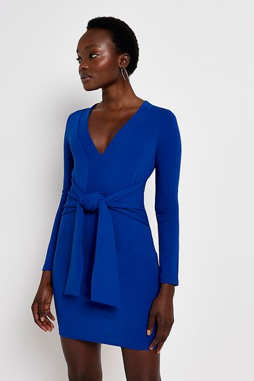 Blue online dress blazer