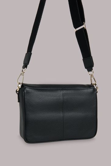 Buy Whistles Large Bibi Black Cross Body Bag from Next Poland