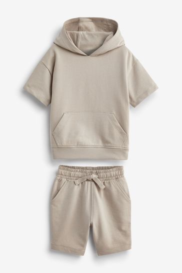 Short sleeve online hoodie h&m