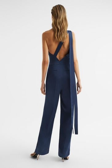 Navy bridesmaid jumpsuit sale