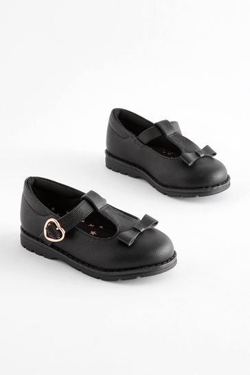 T bar shoes wide fit outlet