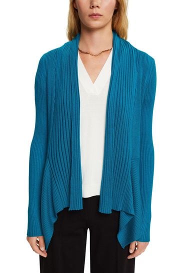 Buy Esprit Teal Blue Cardigan from Next Luxembourg