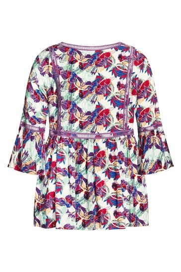 Boho bell sleeve on sale tops