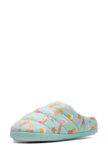 Clarks discount kids slippers
