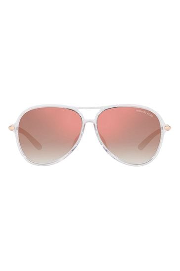 Michael Kors Clear Breckenridge Sunglasses