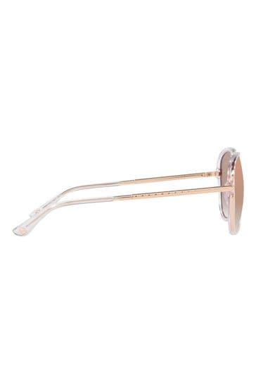 Michael kors clear frame discount sunglasses
