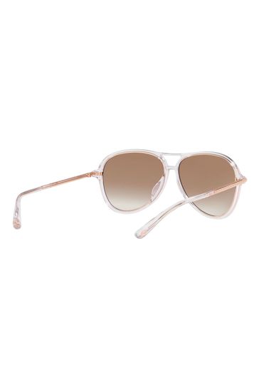 Michael kors clear frame sunglasses best sale