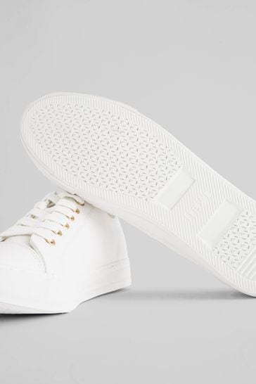 Buy White Wide Fit Forever Comfort Baseball Trainers from Next