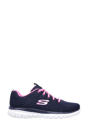 Buy Skechers Blue Graceful Get Connected Sports Trainers from Next Kuwait