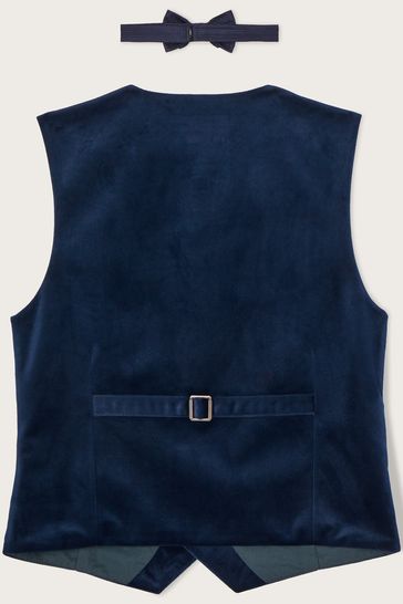Blue velvet on sale waistcoat