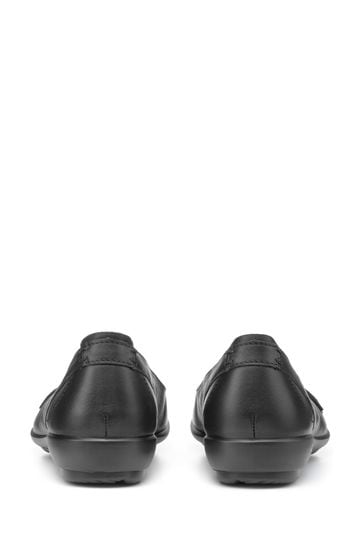 Hotter black patent shoes best sale