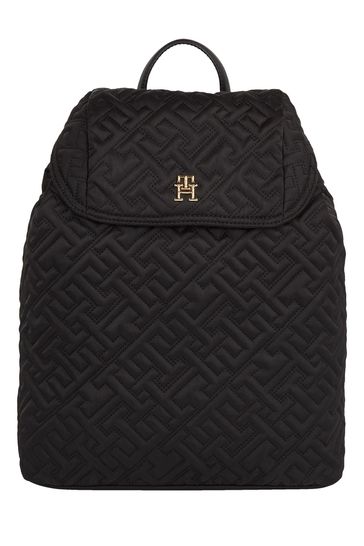 Black tommy backpack top