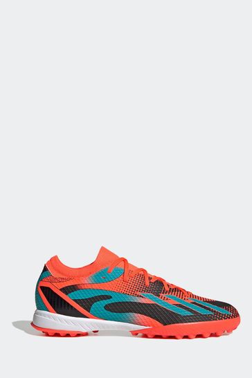 adidas Orange Adult X Speedportal Messi.3 Turf Boots