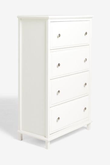 Cream Carrington Painted Tall Chest of Drawers