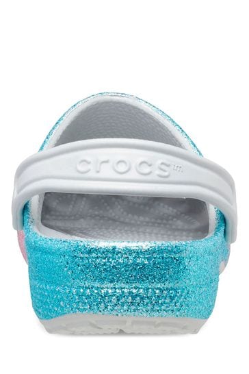 Glitter crocs sales for toddlers