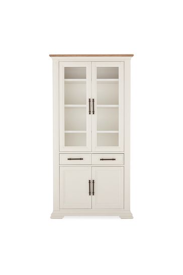 Cream 2025 display cabinet