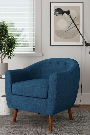 Dorel Home Blue Europe Brie Accent Chair