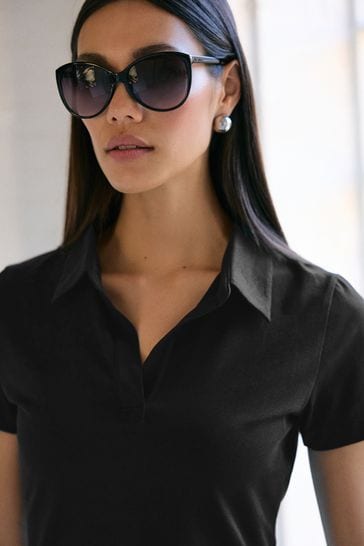 Next black polo cheap