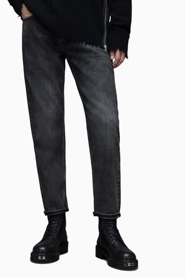 AllSaints Black Selvedge Jack Jeans