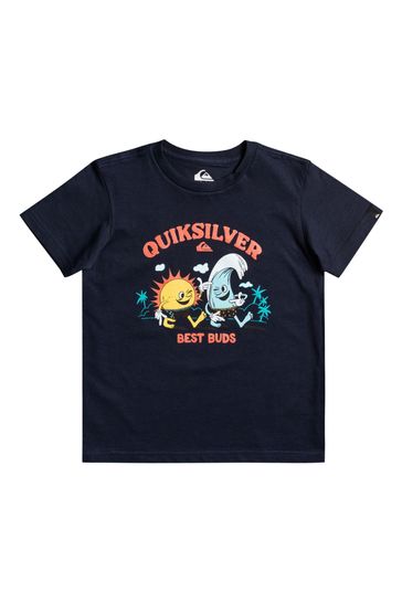 Quiksilver Boys Blue Best Buds T-Shirt