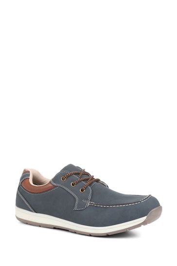 Buy Pavers Blue Smart Lace Up Trainers from Next USA