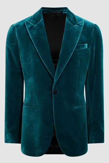 Reiss velvet blazer on sale