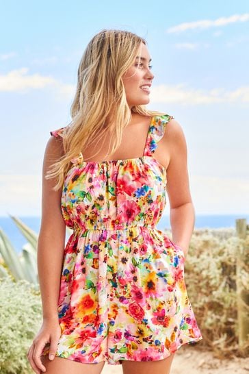 Strap playsuit shop