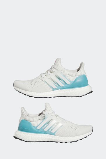 Buy adidas White/Green Ultraboost 10 W Trainers from Next Luxembourg