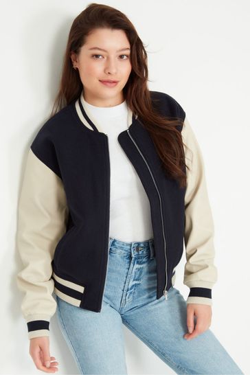 Buy Kylie Teen Blue Varsity Jacket from the Next UK online shop
