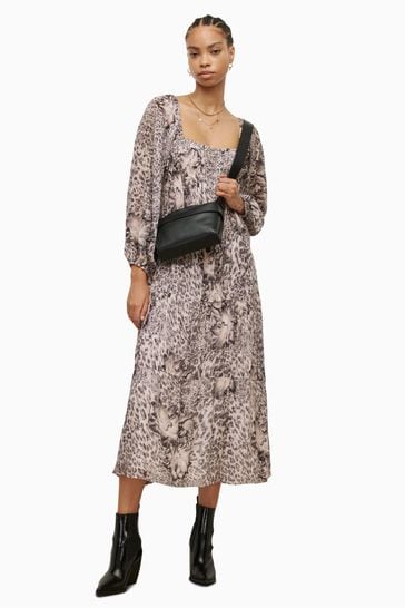 All saints amara shop dress