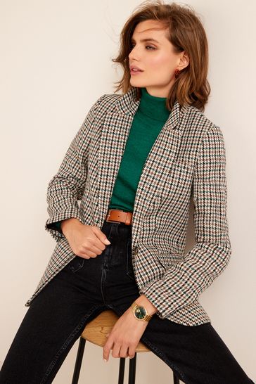 Tailored new arrivals check blazer