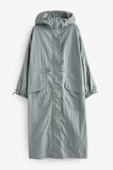 Shower resistant shop raincoat