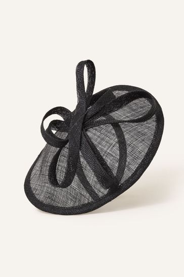 Black fascinator accessorize deals