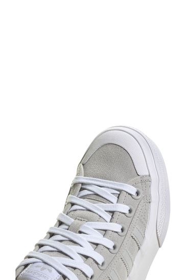 Buy adidas Originals Grey Nizza Platform Mid Trainers from Next