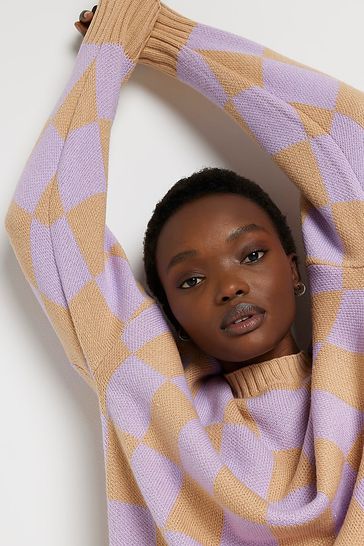 River island hotsell purple jumper