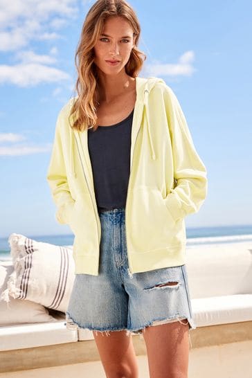 Yellow zip up top new arrivals