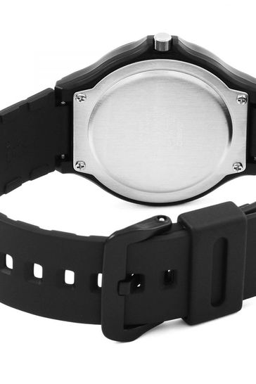 Casio black plastic watch discount