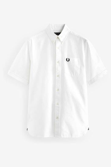 Mens fred perry short sleeve shirt sale