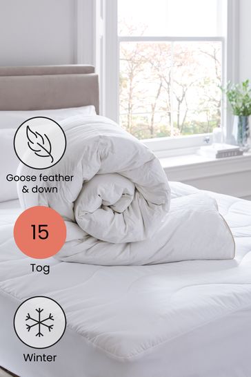Goose feather duvet new arrivals