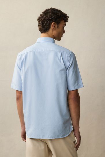 Fred perry oxford short sleeve shirt hot sale