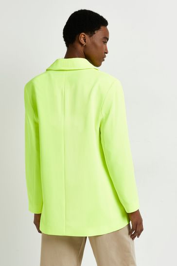 River island neon blazer deals