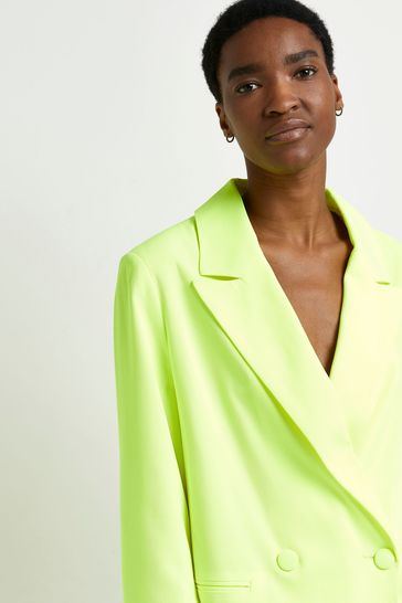 Oversized yellow blazer new arrivals